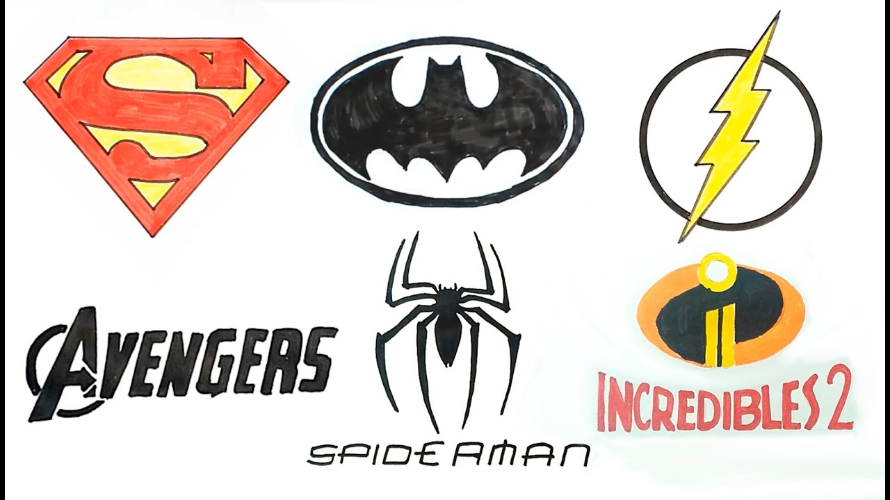 cool drawings of superheroes