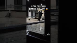 I found REAL Serbian Dancing Lady! ☠️ #viral #serbiandancinglady #serbianlady #scary #shorts screenshot 3