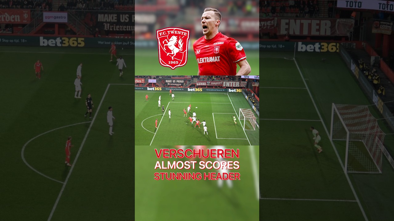 Arno Verschueren’s Near-Miss Header from Distance!