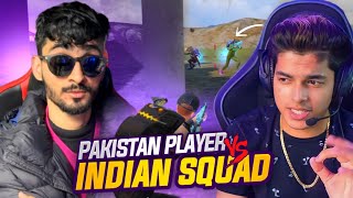 PAKISTANI Player vs INDIAN Squad Fight in Last Circle  🔥 | FalinStar Gaming | PUBG MOBILE
