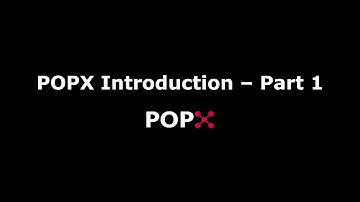 POPX Introduction – Part 1 (TouchDesigner Tutorial)