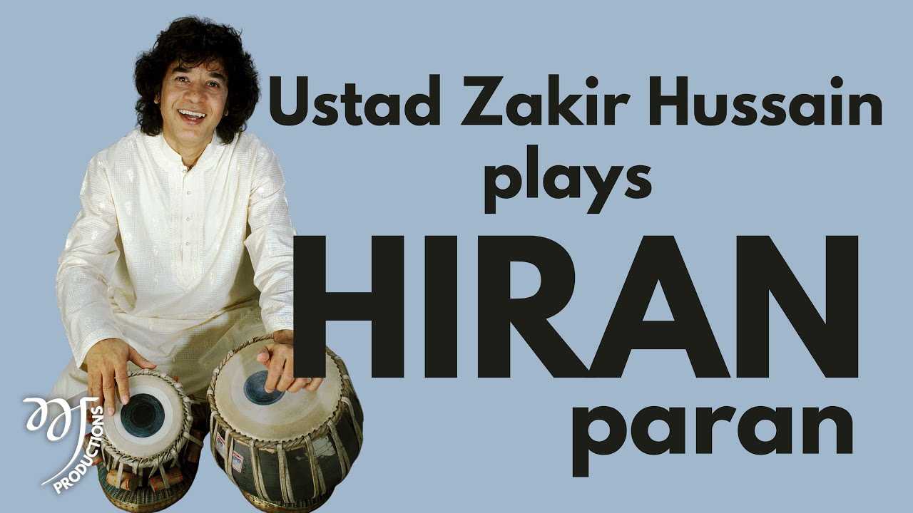 Famous 'Hiran' Paran in Teentaal | Ustad Zakir Hussain & Ustad Dilshad Khan