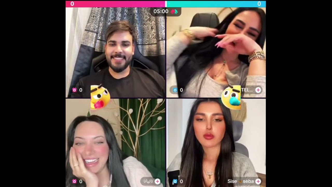 محمود المكسيكي كيست جولة رباعية مع سيسه و نوتيلا و تاتيانا بث 10\12