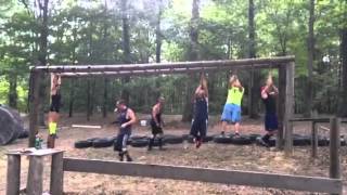 Monkey Bars at McCarty Obstacle Course in Hancock MD