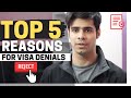 5 Most Common Reasons for a USA Visa Interview Rejection