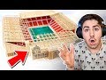 FICOU PERFEITO! CONSTRUINDO O ESTADIO DO LIVERPOOL COM PALITOS DE MADEIRA!!!