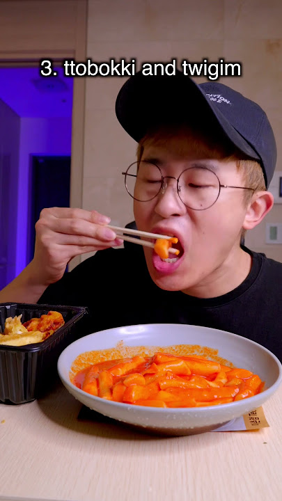 Best Korean food combinations 😋