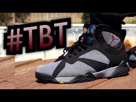 jordan 7 bordeaux on feet