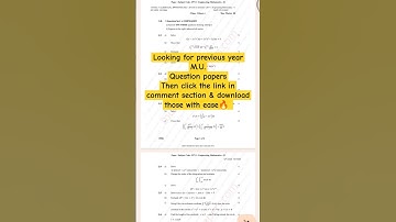 Mumbai university previous year question papers#firstyearengineering #sem2 #semester_2 #shorts#csgt