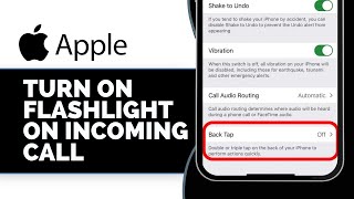 How To Turn On Flashlight On Incoming Call on iPhone (2025) screenshot 4