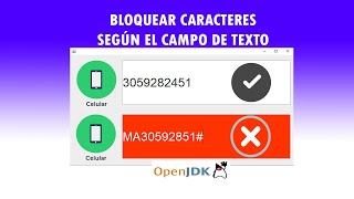 Permitir ingreso de números o letras según el campo de texto - JTextField JAVA