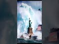 Tusnami in newyork 🫣#usa #newyork
