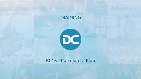 How to Calculate a Plan | Business Central Training Centre