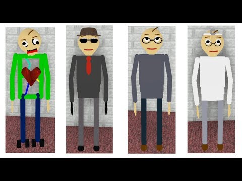 Baldi R15 Morphs Blaid Doctor Ceo Agent Baldi Baldi S Basics Rp Roblox Youtube - baldi r15 roblox