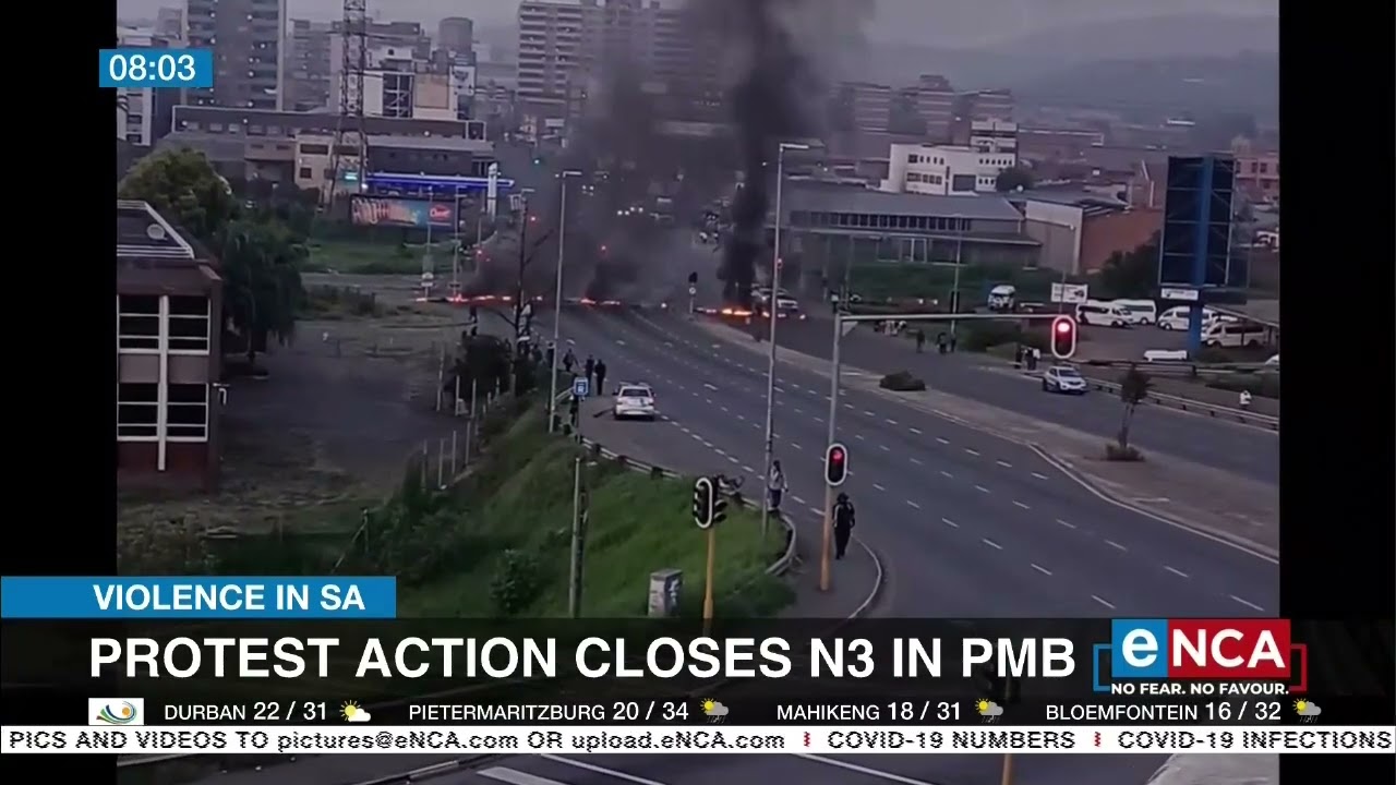 Protest action shuts down N3