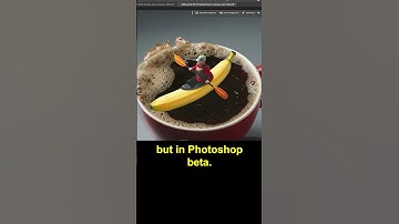 Kayak in coffee in @photoshop #photoshop #communityxadobe