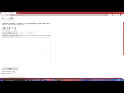 Array-1 (fix23) Java Tutorial || Codingbat.com