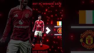 Best PL winger 24/25