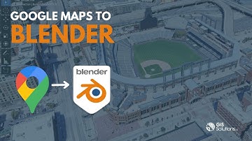 Google Maps to Blender