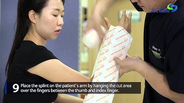 [APPLICATION VIDEO] REVERSE SURGAR TONG SPLINT