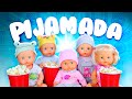 Rutina de noche de mis bebés NENUCO -  Fiesta de Pijamas | La guarderia Nenuco #10