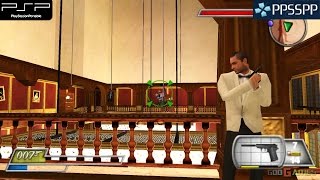 007: From Russia with Love - PSP Gameplay 1080p (PPSSPP)
