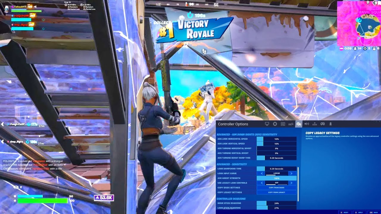 *NEW* Best Chapter 4 Aimbot Controller Settings & Sensitivity (XBOX/PS5/PC)