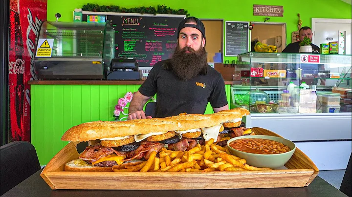 THIS MASSIVE SANDWICH CHALLENGE HAS NEVER BEEN BEATEN! | BeardMeatsFood