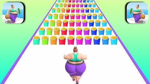 Fat 2 Fit in Max Level Gameplay Walkthrough Update New Trailer iOS, Android Game Mobile  NBZYTQKL