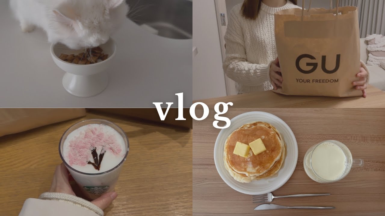 暮らしを小さくしていきたい🌿￼｜工夫しながら過ごす一人暮らしの日常ルーティンvlog｜GU購入品