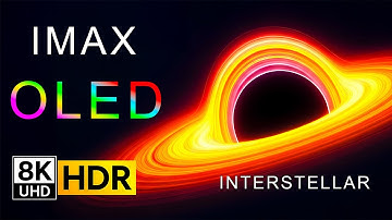 8K IMAX Interstellar Space | Ultra-HD OLED Deep Black Space Experience