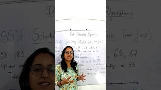 SSTF Disk Scheduling Algorithm in detail with Examples #operatingsystem #gatecse #computerscience