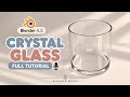 Create a Realistic Crystal Glass in Blender 4.5 | Step-by-Step Tutorial | Beginner friendly