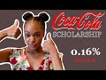 How I won the Coca-Cola Scholarship! | The Most Competitive U.S. Merit Scholarship