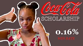 How I won the Coca-Cola Scholarship! | The Most Competitive U.S. Merit Scholarship