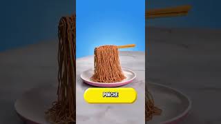 Aprende a cocinar como un pinche profesional! 🍜🥚 Fideos crujientes#datoscuriosos #recetas #sabiasque