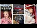 Walt Disney World Day 1 - Travel Day and Disney Springs with a new born baby and a 7 year old