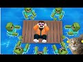 Survived 100 DAYS in Deadly Raft… (Roblox) 😱