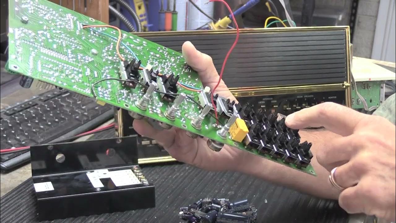 Repairing a M&S Music & Sound Model N350 Master Station Part 2