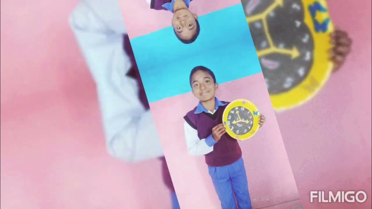 Craft activity of wall clock.... YouTube