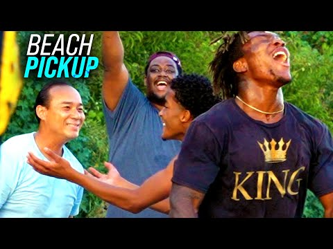 Randomly Showing Up To Film Pickup Basketball At The Beach - LONG BEACH