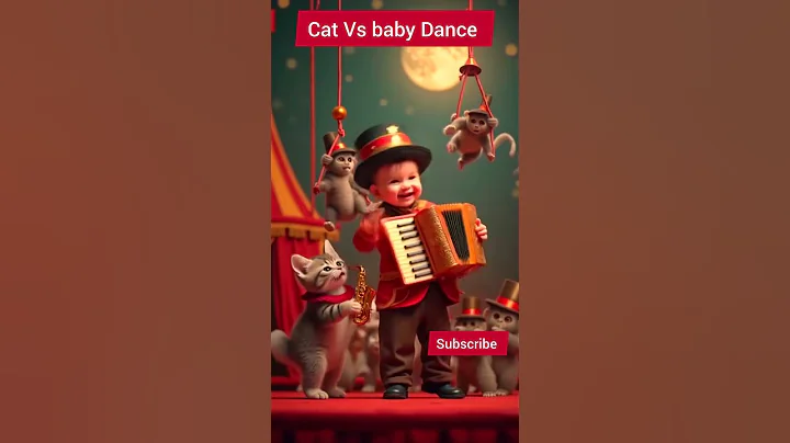 Watch the video about Cat vs baby dance #shorts #love #trending #funny #video #cute