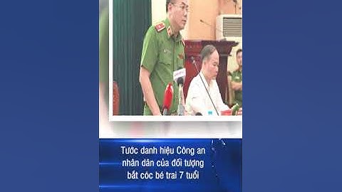 Tước danh hiệu Công an nhân dân của đối tượng bắt cóc bé trai 7 tuổi ở Long Biên #shorts