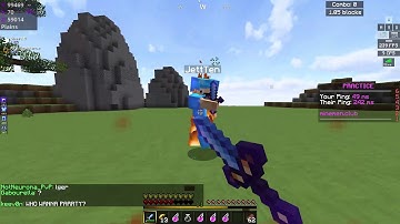 1v1ing Trash Talker From Saicopvp on Minemen ( 10 POTS USED!!)