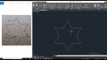 How to make Star in Auto CAD Hindi #DScadtraining #Star #msme #ppdc #cad #meerut #saini #dinesh