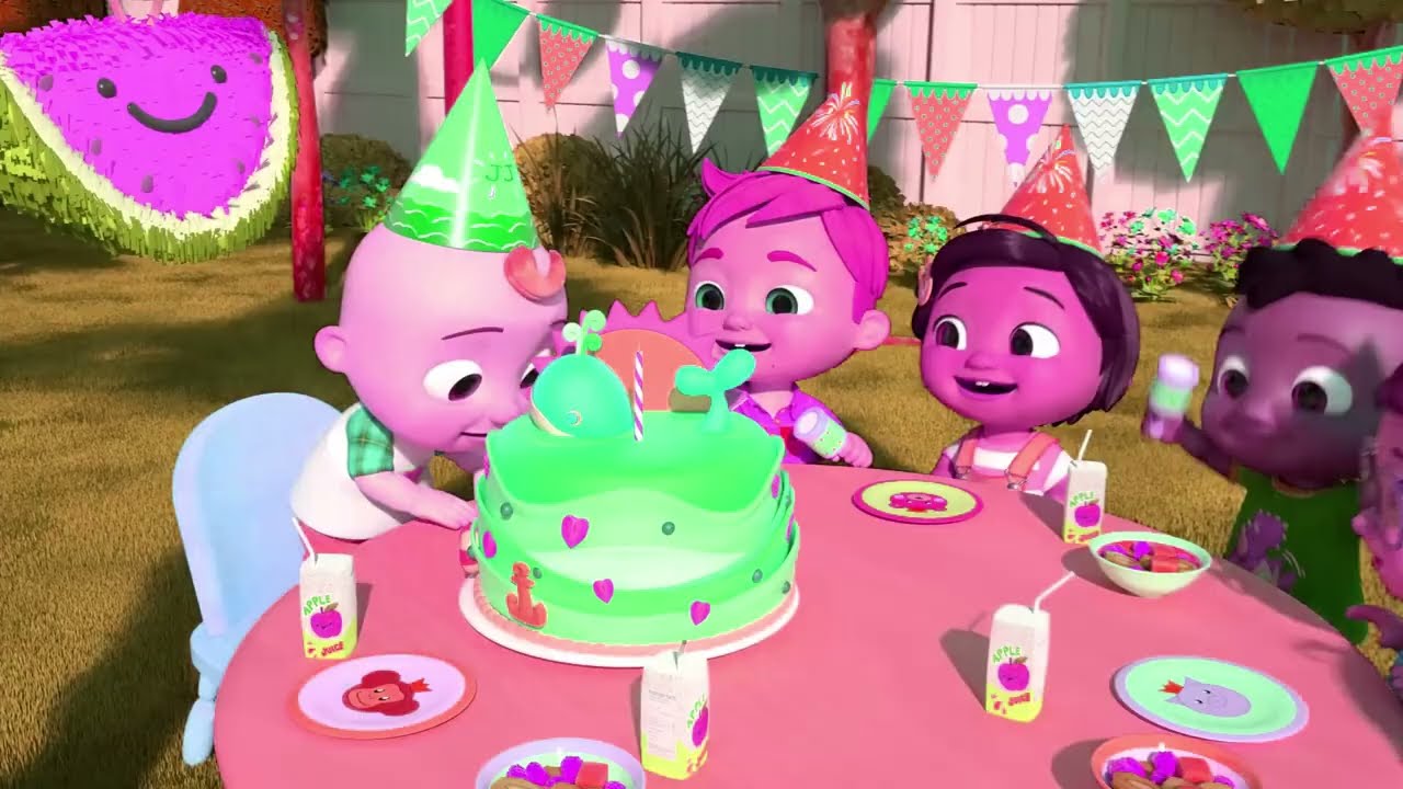 Cocomelon JJ's Birthday Effects Sponsored By Gamavision Csupo Effects
