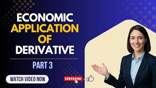 Economic Application Of Derivative | Part 3