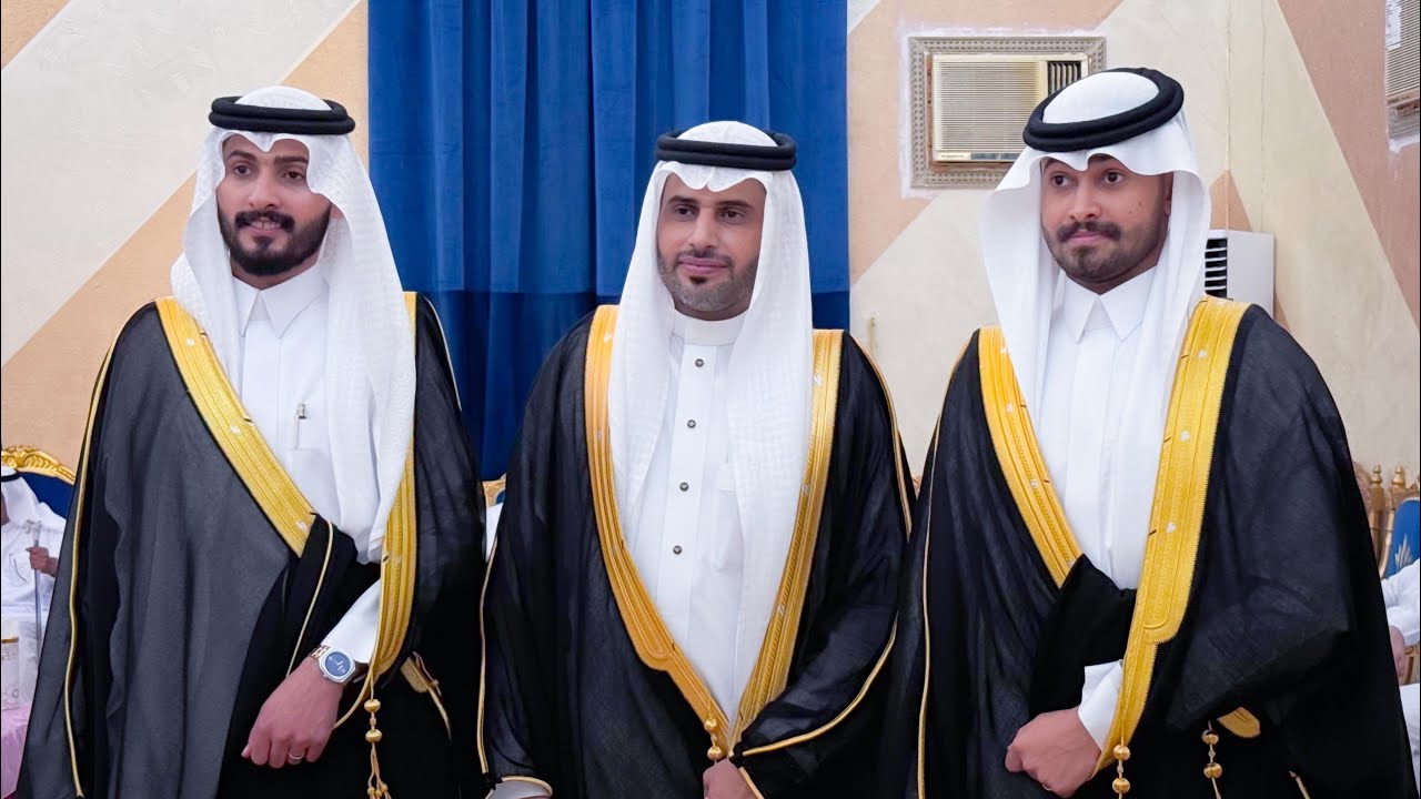 برومو حفل زواج الشابين المهندس خالد سالم العمري والاستاذ مهند علي سالم العمري الأربعاء ١٤٤٧/١/٢٨هـ