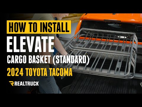 How to Install Elevate Cargo Basket Standard on a 2024 Toyota Tacoma