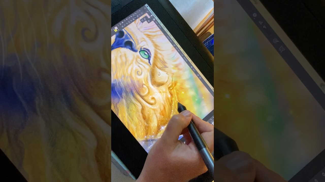 The quiet contemplation and dedication to detail that goes into all my paintings. 